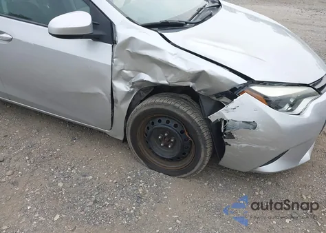 2014 Toyota Corolla Le z USA, uszkodzony, nr VIN 2T1BURHEXEC105403